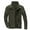 Green, variant on Tiweut Mens' Jackets Mens Fall Large Size Long Sleeve Stand Collar Zipper Flight Suit Outdoor Sports Workwear Textured Loose Fit Coat Tops Black,L