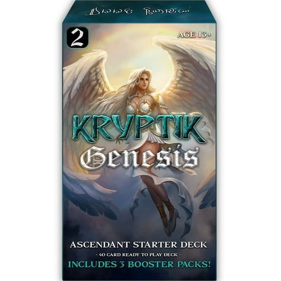 Kryptik Genesis (Wave 2) Genesis (Wave 2) Starter Deck Ascendant (40 Cards & 3 Booster Packs)