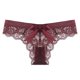 thumbnail image 3 of Gibobby Ropa interior bikini elástica para mujer Logo de personalizado, Tangas a rayas de cintura , Bikini , tangas personalizadas, ropa interior de mujer, bragas, Tanga de al(Rojo， L), 3 of 5