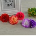 thumbnail image 3 of Juego de 50 cabezas de clavel de seda artificial con tallos, rellenos de jarr&oacute;n, para el hogar, novia, boda, fiesta, cumplea&ntilde;os, pasteles, ramillete de mu&ntilde; Rikyo NA, 3 of 8