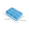 thumbnail image 2 of SWETRACE Impermeable Azul Para Pastillas Con Multi Rejilla Y Capacidad Amplia, 2 of 8
