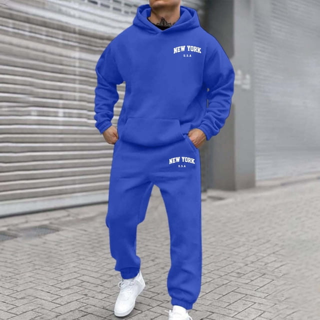 TINZ Sweat à Capuche Surdimensionné à Manches Longues Imprimé Lettres Mode Décontractée Automne et Hiver pour Hommes avec Oreilles Léger
