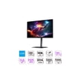 thumbnail image 6 of GIGABYTE - MO27Q2 - 27" QD-OLED Gaming Monitor - QHD 2560x1440 - 240Hz - 0.03ms GTG - AMD FreeSync Premium Pro - Type C KVM - HDMI, DP - Height Adjustable - Black, 6 of 12