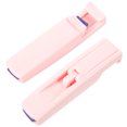 thumbnail image 1 of Minkissy 2Pcs Pink Car Shape Plastic Eyelash Curler Portable Eye Lash Curling Tool For Women Daily Use, 1 of 7