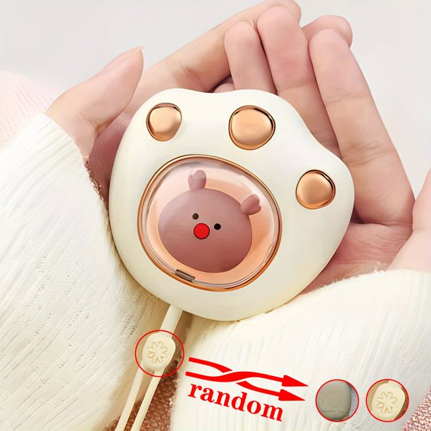 Stay Toasty & Cute with the Cat Paw Rechargeable Hand Warmer - Fast Heating & Portable Outdoor Hand Warmers