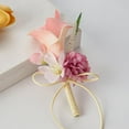 thumbnail image 4 of Dainty Calla Lily Flower Brooches Pins for Women Men Wedding Corsage Pink White Flowers Brooch Lapel Pin Suit Collar Dress Accessories Fashion Floral Jewelry for Party, 4 of 6