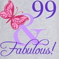 thumbnail image 3 of CafePress - Fabulous 99Th Birthday - Women's Nightshirt, 3 of 4