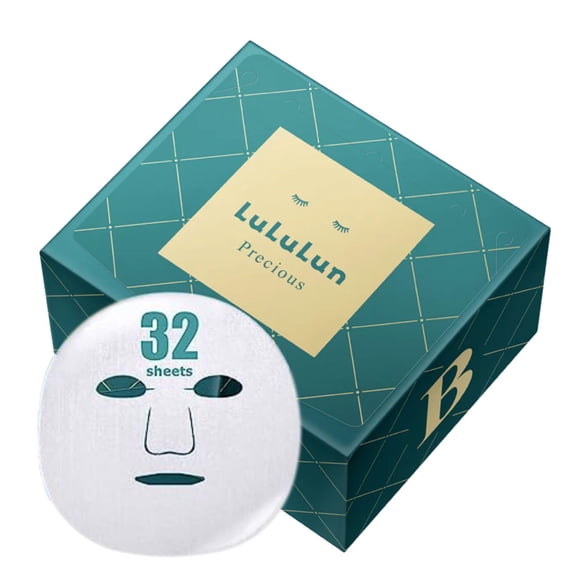 Mascarilla facial Lululun Balance Precious Green 32 unidades