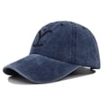 thumbnail image 2 of Gorra de béisbol con cola de caballo cruzada Dutton Ranch de Yellowstone en liquidación, gorra con bordado desgastado para exteriores, gorra con protección solar, gorra de color sólido, 2 of 2