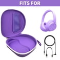thumbnail image 2 of Funda para auriculares PAIYULE compatible con Sony WH-CH720N, color morado, 2 of 7