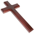 thumbnail image 5 of Mobestech Brown Wooden Cross Pendant for Christmas Wall Decor Blessing, 5 of 8