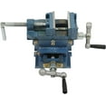 thumbnail image 2 of waltyotur Cross Clamp 3-inch Bi-Directional X-Y Clamping Machine for Clamping Workpieces Machining Blue, 2 of 5