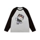 thumbnail image 1 of Camiseta de manga larga de dibujos animados Sanrio para mujer, Top de empalme de Hello Kitty, Hip Hop, primavera y otoño, nuevo, 1 of 4