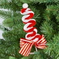 thumbnail image 4 of 12pc Peppermint-Themed Pipe Cleaner Picks - for Winter/Christmas Decor - Factory Direct Craft, 4 of 8