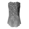 thumbnail image 5 of TKLPEHG Women's Summer Casual Fashion Print Tank Top Sleeveless Round Neck Loose Tops Fashion Clothes (Gray,L), 5 of 5