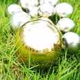 thumbnail image 3 of GadgetVLot 6Pcs Mirror Reflective Garden Balls Stainless Steel 360-Degree Sphere Polished Home Ornament Decor Gazing, 3 of 13