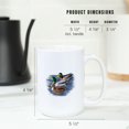 thumbnail image 5 of 15 fl oz Ceramic Mug, Ducks, Icon, Dishwasher & Microwave Safe, 5 of 5