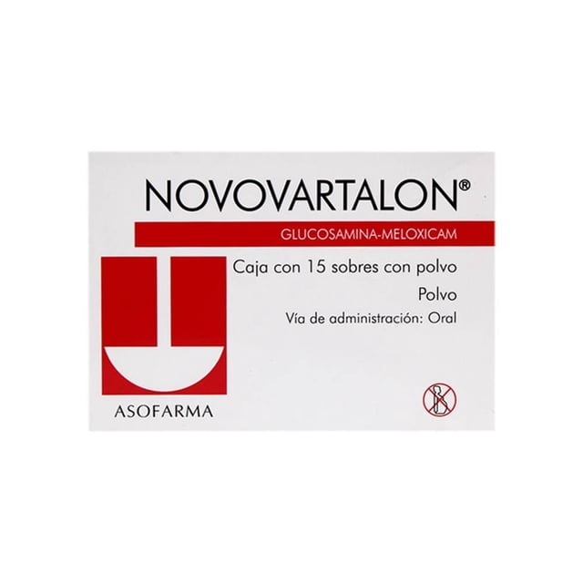 Novovartalon sobres con polvo 15 pzas
