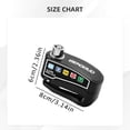 thumbnail image 3 of olkpmnmk Disc Brake Anti-Theft Lock, Heavy Duty Motorcycle Disc Lock, Portable Wheel Security Lock for Motorcycles, E-Bikes and Scooters Including 1.2m Reminder Cable for Scooter E, 3 of 6