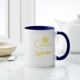 thumbnail image 4 of CafePress - Queens Are Born In September Women Girl Birth Mugs - 11 oz Ceramic Mug - Novelty Coffee Tea Cup, 4 of 4