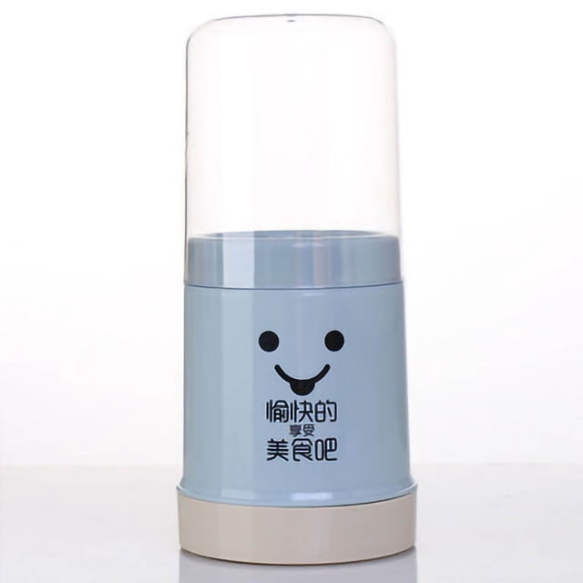 Tableware Cute Chopstick Holder Storage with Dustproof Lid Eco Friendly Plastic Utensil Holder With Removable Base for Kitchen