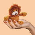 thumbnail image 4 of Leisure Arts Little Crochet Friend Animals Crochet Kit, Lion, 8", Complete Kit, Learn To Animal Starter Kit For All Ages, Includes Instructions, Diy Amigurumi Kits, 4 of 7