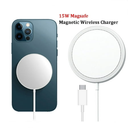 tengfan Magnetic Wireless Charger For iPhone 12 Pro Max Magsafe Charger 15W Fast Charging For Samsung Xiaomi Quick Wireless Charge