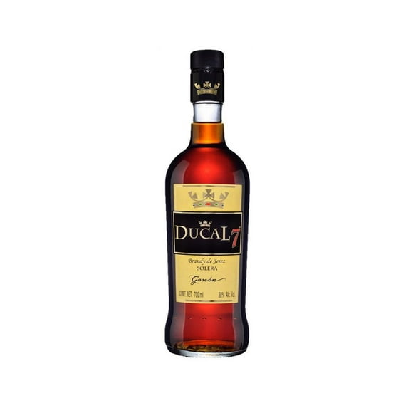 Paquete de 3 Brandy Ducal 7 Solera Gascón 700 ml Ducal 7 Paquete de 3