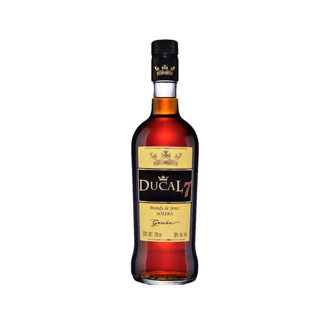 Paquete de 3 Brandy Ducal 7 Solera Gascón 700 ml Ducal 7 Paquete de 3