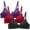 Purple, variant on Tbopshirt Wirefree Bras for Women,Adjustable Shoulder Straps Women Bras 3pcs Women's Bra Soild Wire Free Underwear Bra Everyday Small Cup Underwear