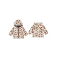thumbnail image 5 of RUINIXCW Toddler Boy Fall Hood Jacket Football Print Long Sleeve Zip Closure Coat, 5 of 8
