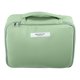 thumbnail image 1 of Bolsa de maquillaje Unique Bargains Bolsa de viaje cosmética Bolsa de maquillaje grande Bolsa organizadora de brochas de maquillaje Bolsa de aseo para mujer Verde 23x16.8x8cm, 1 of 1