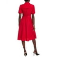 thumbnail image 2 of Nanette Nanette Lepore womens  Midi Shirtdress, 10, Red, 2 of 3