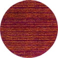 thumbnail image 2 of Rugs.com Calypso Collection Rug – 8 Ft Round Pink Medium Rug Perfect For Kitchens, Dining Rooms, 2 of 8