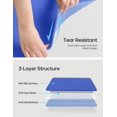 thumbnail image 4 of Yoga Mat Non Slip Tpe Pilates Exercise Mats For Home Workout Gym Fitness Eco Friendly Thick Hot With Strap Body Alignment 72"x 26" Thickness 1/4", 4 of 6