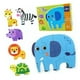 thumbnail image 4 of Rompecabezas en forma de animales preescolares, rompecabezas en forma de animales, rompecabezas de piezas grandes para niños pequeños, juguete de rompecabezas de animales lograr más, 4 of 5
