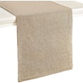 thumbnail image 1 of 108 Inch 14 x 108 Inch Linen Farmhouse Table Runner for Outdoor Weddings and Dinner Parties x 14 x 108 Inch, 1 of 5