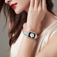 thumbnail image 3 of Correa de reloj Mosonio compatible con Apple de 40 mm con funda para mujer, 3 of 7