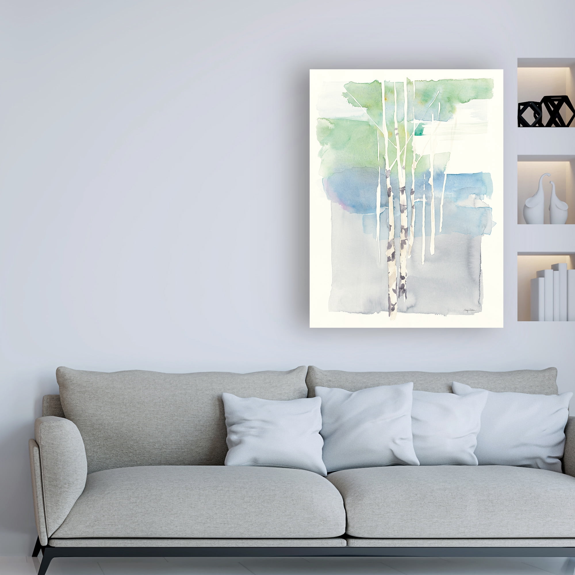 Trademark Fine Art 'Aspens I' Canvas Art by Avery Tillmon