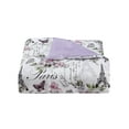 thumbnail image 5 of CEDAR COURT Paris Floral Lilac Ultra Soft Microfiber 8 Piece Reversible Comforter Bedding Set - King, 5 of 9
