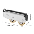 thumbnail image 2 of Zehuanyu Door Pulley Roller Window Replacement Wheel Guide Wheel For Hardware Doors Windows Sliding Door Pulley Sliding Door Roller, 2 of 8