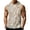 Khaki, variant on Men’s Sleeveless Hoodie Vest with Drawstring Hood and Front Pocket Casual Loose Fit Camouflage Print Athletic Top for Outdoor Activities