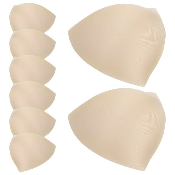 FONDOTIN 4 Pair Pads for Women Round Shape Small 5.3X5.1X0.2in for Women