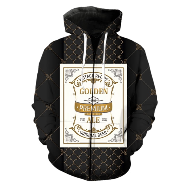 Sudadera con capucha y cremallera para hombre, estilo europeo y americano, con estampado 3D, de manga larga, unisex, para primavera y adolescentes