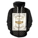 thumbnail image 1 of Sudadera con capucha y cremallera para hombre, estilo europeo y americano, con estampado 3D, estilo hip hop, para adolescentes, estilo Harajuku, de gran tamaño y divertido., 1 of 6