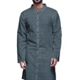 thumbnail image 2 of Atasi Ensemble Kurta Imprimé en Coton pour Hommes, Kurta Pyjama Décontracté de Designer, Vêtements, 2 of 2