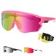 thumbnail image 1 of Moofee Gafas De Ciclismo Gafas De Sol Polarizadas Deportivas Para Hombres Y Mujeres Montar Pesca Golf Béisbol Gafas Para Correr (Mf006-Rosa), 1 of 1