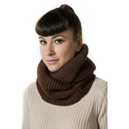 Marino's Cable Knit Infinity Scarves for Women, Winter Infinity Circle...
