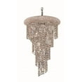 thumbnail image 2 of Elegant Lighting Spiral 16" 8 Light Royal Crystal Chandelier, 2 of 2
