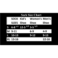thumbnail image 2 of Wise Blend Wintry Mix Crew Socks, 1 Pair, Denim, Medium, Shoe Size W 6-9, 2 of 2